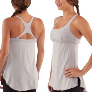 Lululemon Venus Tank - Metallic Silver - Size 6